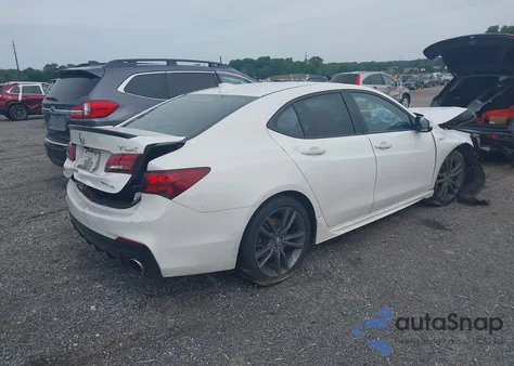 2019 Acura Tlx Tech A-Spec Pkgs from USA, damaged, VIN 19UUB3F65KA002382